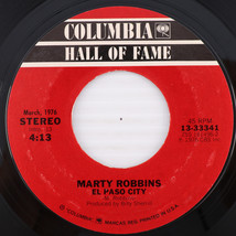 Marty Robbins – El Paso City / Among My Souvenirs Reissue 45rpm Record 13-33341 - £8.08 GBP