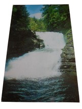Vintage Postcard unposted waterfall Winona 5 Falls PA 60s Stroudsburg Po... - $111.60 MXN