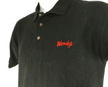 WENDY&#39;S Hamburgers Employee Uniform Polo Shirt Black Size 2XL NEW - £19.90 GBP