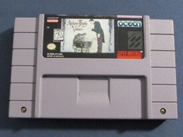 ADDAMS FAMILY VALUES SNES SUPER NINTENDO *GAME CARTRIDGE ONLY*NO BOOK OR... - $14.84