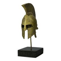 Leonidas Helmet King Spartan Hero Cast Alabaster Sculpture Bronze Effect... - $56.16 Leonidas Helmet King Spartan Hero Cast Alabaster Sculpture Bronze Effect... - $56.16