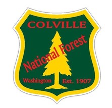 Colville National Forest Sticker R3219 Washington YOU CHOOSE SIZE - £1.15 GBP+