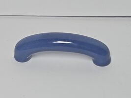 NOS Vintage 3.75" Blue White Spots Ceramic Porcelain Drawer Cabinet Pull... - $9.90
