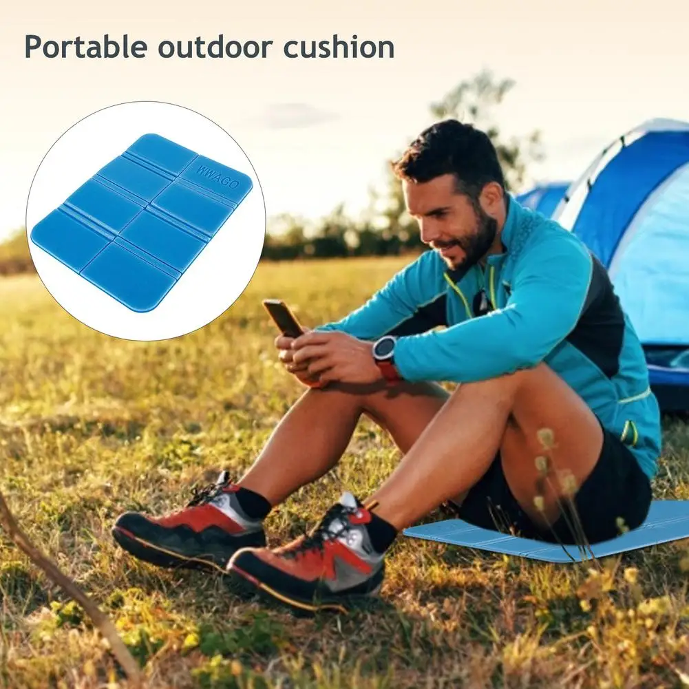 Sporting Picnic Cushion Outdoor Mat Folding Foam Sit Portable A Green Pad With S - £23.55 GBP