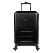 CARRY ON LUGGAGE SUITCASE WITH CUP HOLDER HARD SHELL SUIT CASE CABIN BAG... - £79.00 GBP