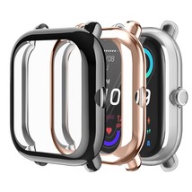 Fintie 3 Packs Screen Protector Case Compatible with Amazfit GTS 2 Mini/Bip U Pr - £10.21 GBP
