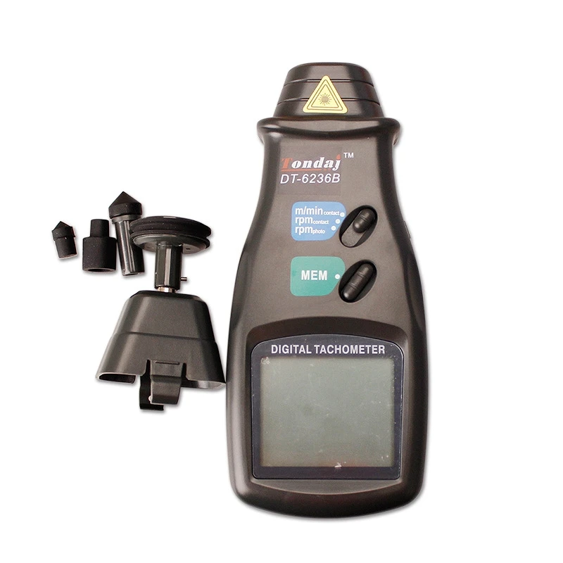 1pcs Photoelectric contact type dual-purpose tachometer three-use tachometer non - $185.30