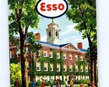 ESSO Map of New Jersey  New York City Approaches 1955-1956 Old Queens Ru... - $14.83