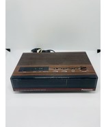 Vintage Panasonic Alarm Clock AM/FM Wood Grain Radio | RC-6060 | TESTED - £20.65 GBP