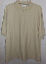NEW MENS TIME OUT BEIGE POLO SHIRT  SIZE 2XL - $23.33