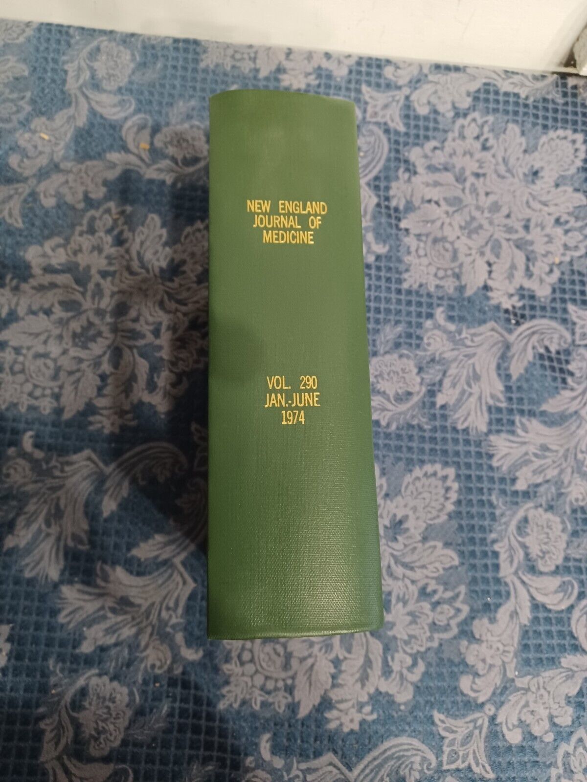 New England Journal of Medicine Bound Vol. 290 1974 - $49.49