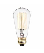 Globe Electric 01321, E26 Standard Base 220 Lumens 60W Vintage Edison Li... - $9.49