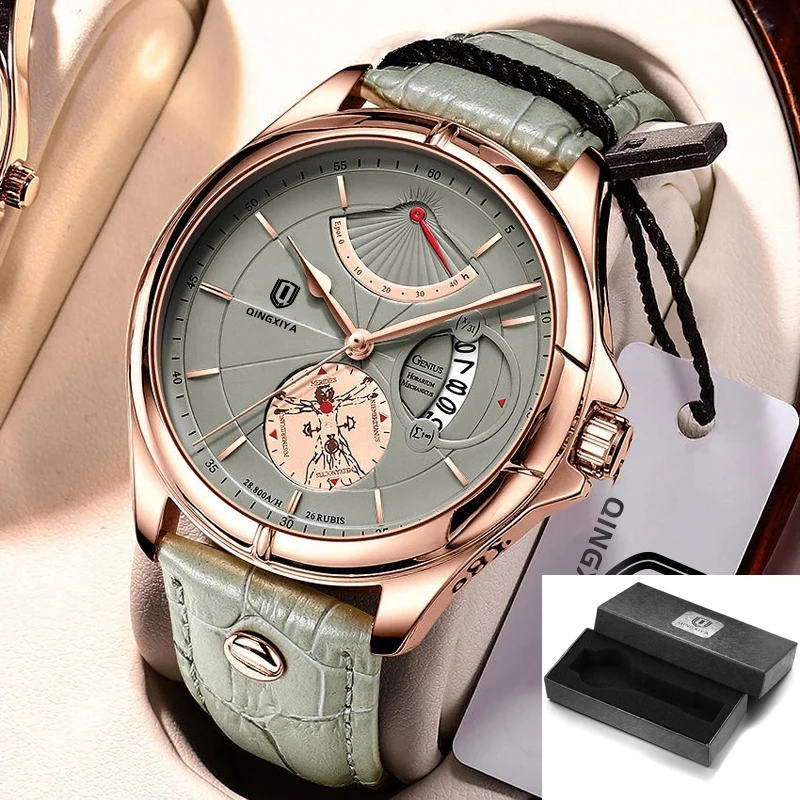 QINGXIYA Mens Watches Top Brand Luxury Sport Men&#39;s Wristwatch Waterproof... - £21.91 GBP