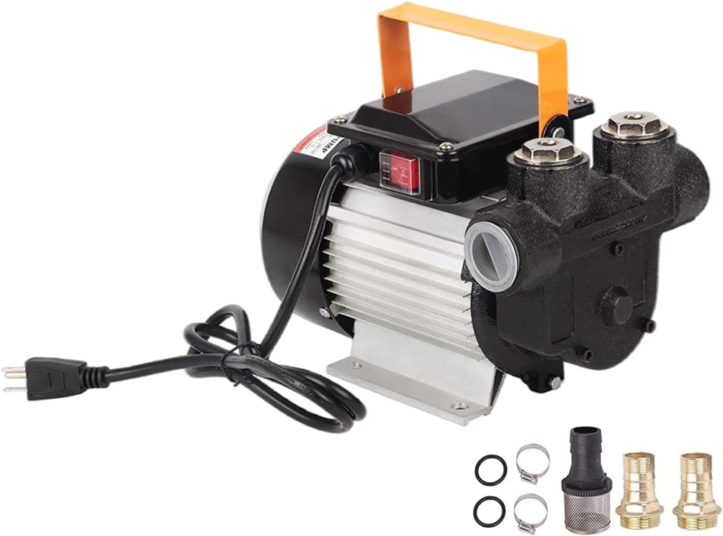 TOPWAY 110V AC 16GPM Electric Self-Priming Oil Transfer Pump Fuel Diesel... - $174.25