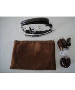 Vintage K-M Gad-A-Bout Iron Travel Iron Handle Folds Flat tested/working - $37.32