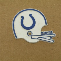 Vintage Indianapolis Colts Nfl Rubber Football Fridge Magnet Standings Board - $14.65