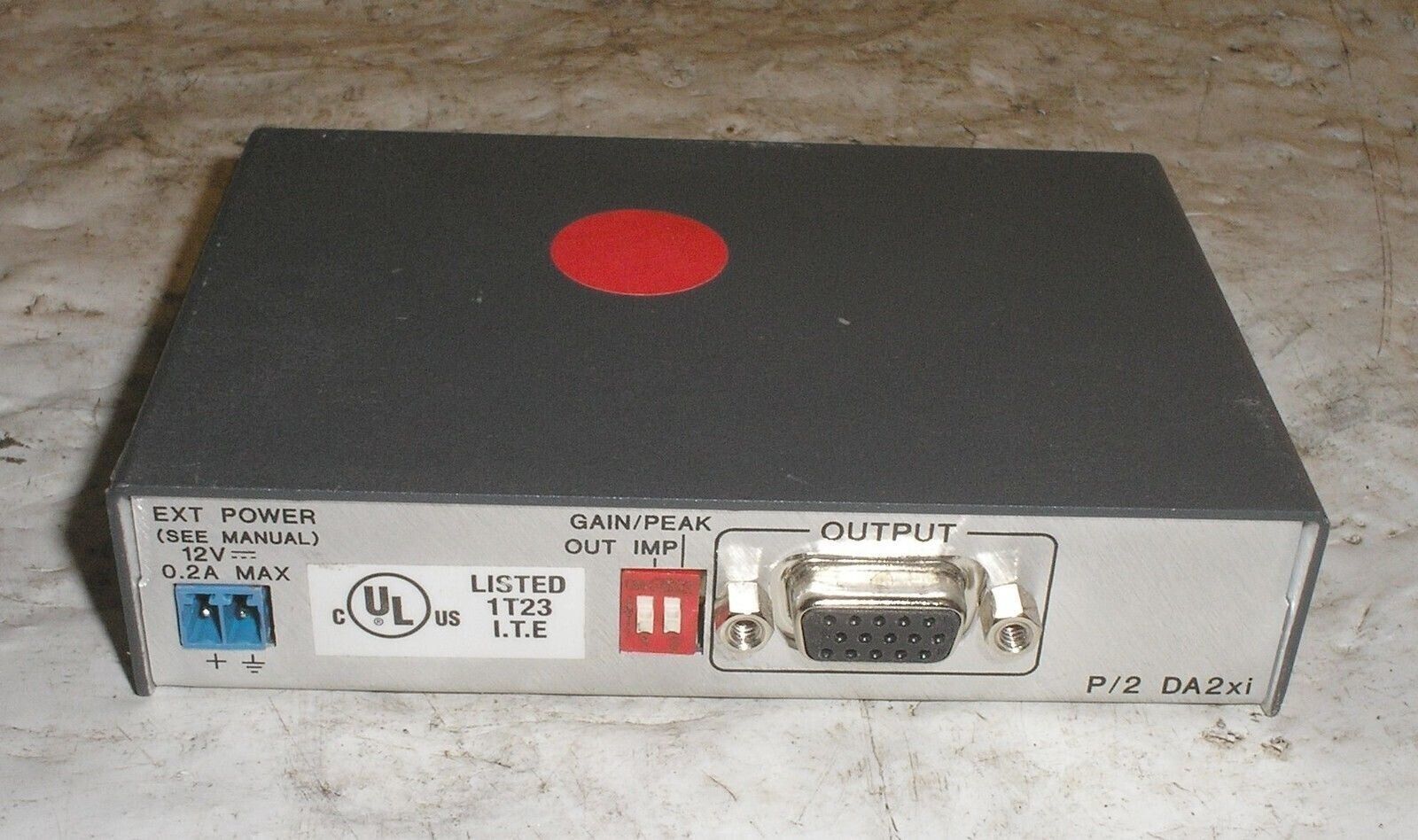 EXTRON VERSA TOOLS DISTRIBUTION AMPLIFIER P/2 DA2xi MT - $11.99