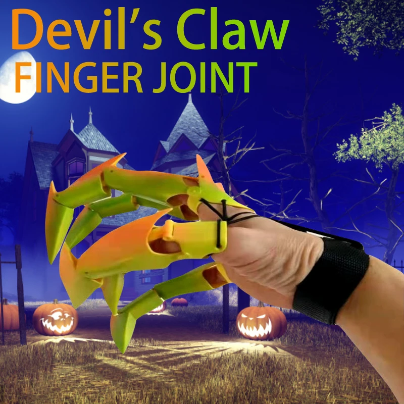 House Home Halloween Decoration Articulated Fingers Flexible Joint Finger Hallow - £31.42 GBP