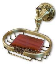 Soap Tray Wall Brass Soap Dish Bowl Antique Bathroom Bath - $65.88