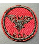 1960&#39;s B.S.A - Boy Scout of America Patch Round Bat PB11 - £7.84 GBP