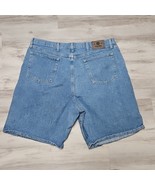 Wrangler Relaxed Fit Shorts Mens 40 x 9 Inseam Blue Denim Pocket Comfort... - $283.60 MXN