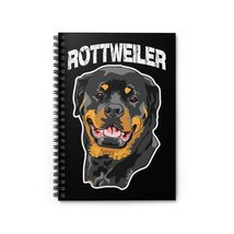 Rottweiler Spiral Notebook - Ruled Line - £19.01 GBP