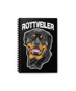 Rottweiler Spiral Notebook - Ruled Line - £19.17 GBP