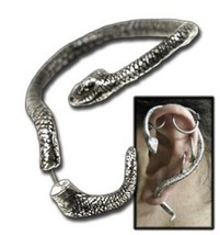 SteamPunk Victorian Alchemy Gothic Snake Temptation Left Ear Earring, NEW UNUSED - £14.11 GBP