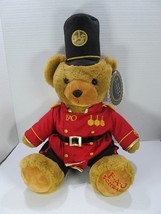 F.A.O Schwarz Classic Toy Soldier Bear Plush Bear New With Tag Stuffed Plush 16&quot; - £13.25 GBP