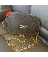CHANEL glitter beauty bag crossbody bag in Orignial Box and papers - $149.00