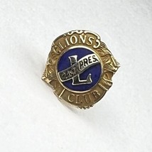 Lions Club Pins - Past President 10K Gold Weighs 2.2 Grams - £76.01 GBP