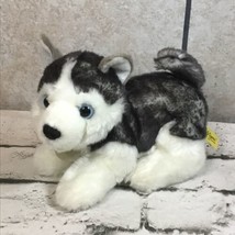 Aurora Miyoni Tots Siberian Husky Wolf Puppy Dog Plush Stuffed Animal - $9.89