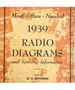 1939 Radio Diagrams Most Often Needed PB Manual Servicing Information VT... - $1,118.79 MXN