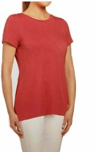Joan Vass New York Women&#39;s Short Sleeve Long T-Shirt New No Tags - £13.82 GBP