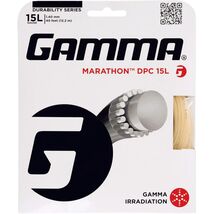Gamma Marathon DPC 15L Tennis String Natural, Control - $3.88