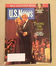 U.S. News &amp; World Report Bill Clinton; Maya Angelou; Audrey Hepburn Feb 1993 VG - £14.43 GBP