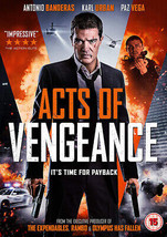 Acts Of Vengeance DVD (2018) Antonio Banderas, Florentine (DIR) Cert 15 Pre-Owne - $19.00