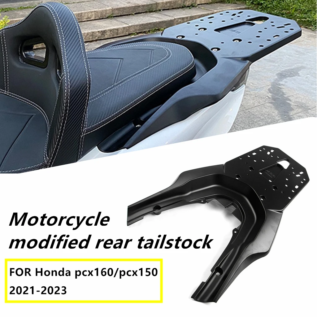 Modified rear tailstock for honda pcx160 pcx150 aluminum alloy rear end shelf 2021 2023 thumb200