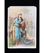 Rebekah At Wall Victorian Trade Card Palmateer Nassau NY Dr Jayne Expect... - €25,58 EUR