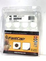 QTY-480 Fastcap 1-inch Peel &amp; Stick Screw Cover Caps White PVC FC.SP.RAF... - £20.83 GBP