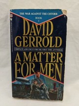 A Matter For Men David Gerrold Science Fiction Novel - £15.47 GBP