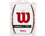 Wilson Pro Overgrip-Comfort 12 Pack. White - $38.99