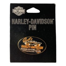 Harley Davidson Motorcycle Jacket Hat Vest Pin Gail’s Kansas City, Misso... - £18.35 GBP