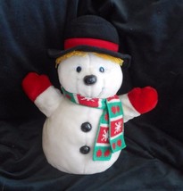 15&quot; Vintage 1988 R Dakin Christmas Frosty The Snowman Stuffed Animal Plush Toy - £22.41 GBP