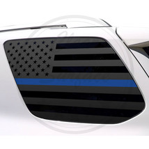 Fit Toyota 4Runner 2010-2022 Window American Flag Vinyl Decal Thin Blue Red Line - $35.99