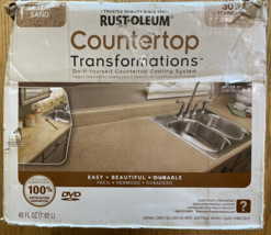 Rust-Oleum 258514 Countertop Transformations Kit DESERT SAND Small 30 sq ft - £166.85 GBP