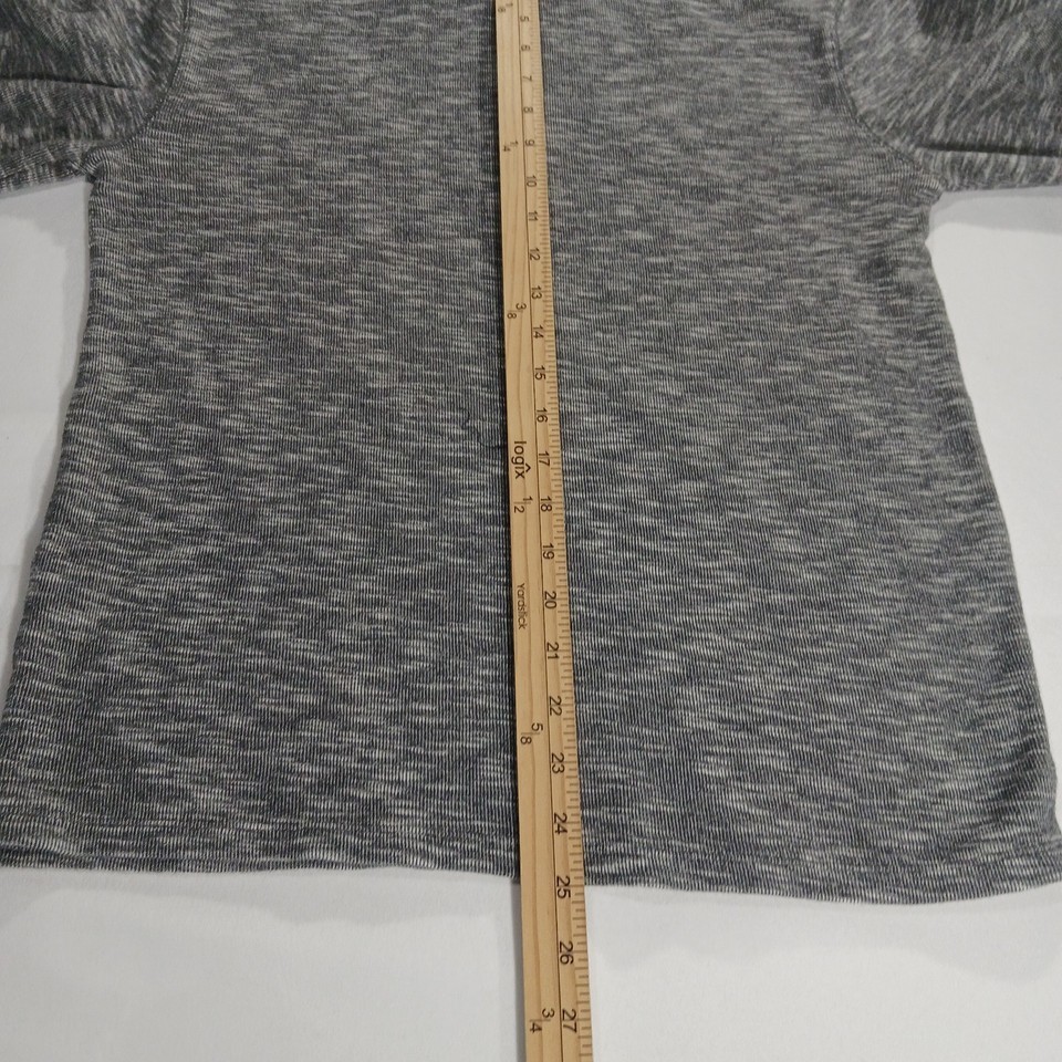 Lucky Brand 7M62050 Men's Gray Cotton Twisted Stub Henley Sweatshirt Size Small Item image 7