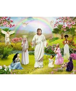 Print poster wall Bible picture God Jesus Christ religion Angel Christia... - £23.07 GBP+