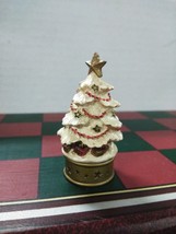 Hallmark 2004 Christmas Chess Set Replace Red Bishop Christmas Tree #2 - £6.83 GBP