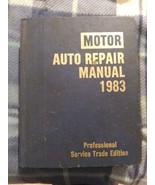 Motor American Domestic Auto Repair Manual Prof Trade Edition 1983 Garage - $25.64 CAD